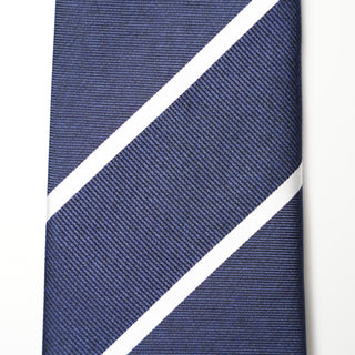 メランジストライプタイ丹後産レギュラー加工 Melange stripe tie(NV)