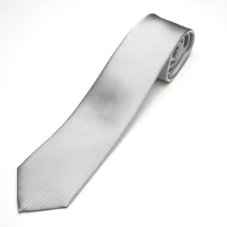 ツイルシルバータイ丹後産レギュラー加工 Twill silver tie(SV)