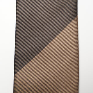 レップストライプシルクタイ2丹後産 ハンドロール加工 Repp Stripe Silk tie2(BE)