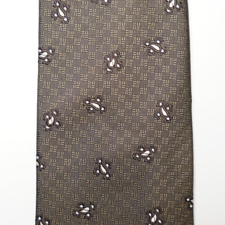 ペイズリージャガードネクタイ 丹後産 ハンドロール加工 Paisley Jacguard tie(KA)