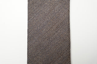 シルクウール ヘリンボーン ソリッドネクタイ 丹後産 ハンドロール加工 SW herringbone solid tie（BR2)