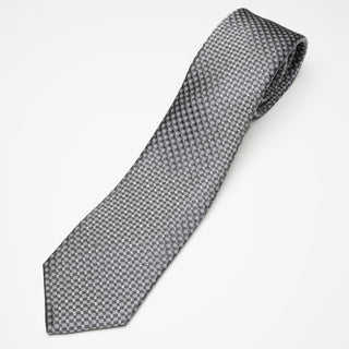 グレーメランジマイクロタイ丹後産レギュラー加工 Gray Melange micro tie(LG)