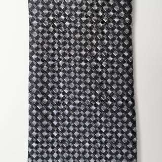 グレーメランジマイクロタイ丹後産レギュラー加工 Gray Melange micro tie(CG)