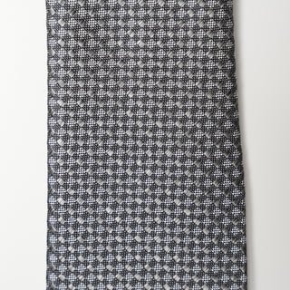 グレーメランジマイクロタイ丹後産レギュラー加工 Gray Melange micro tie(LG)